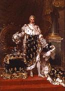 Portrait of the King Charles X of France in his coronation robes